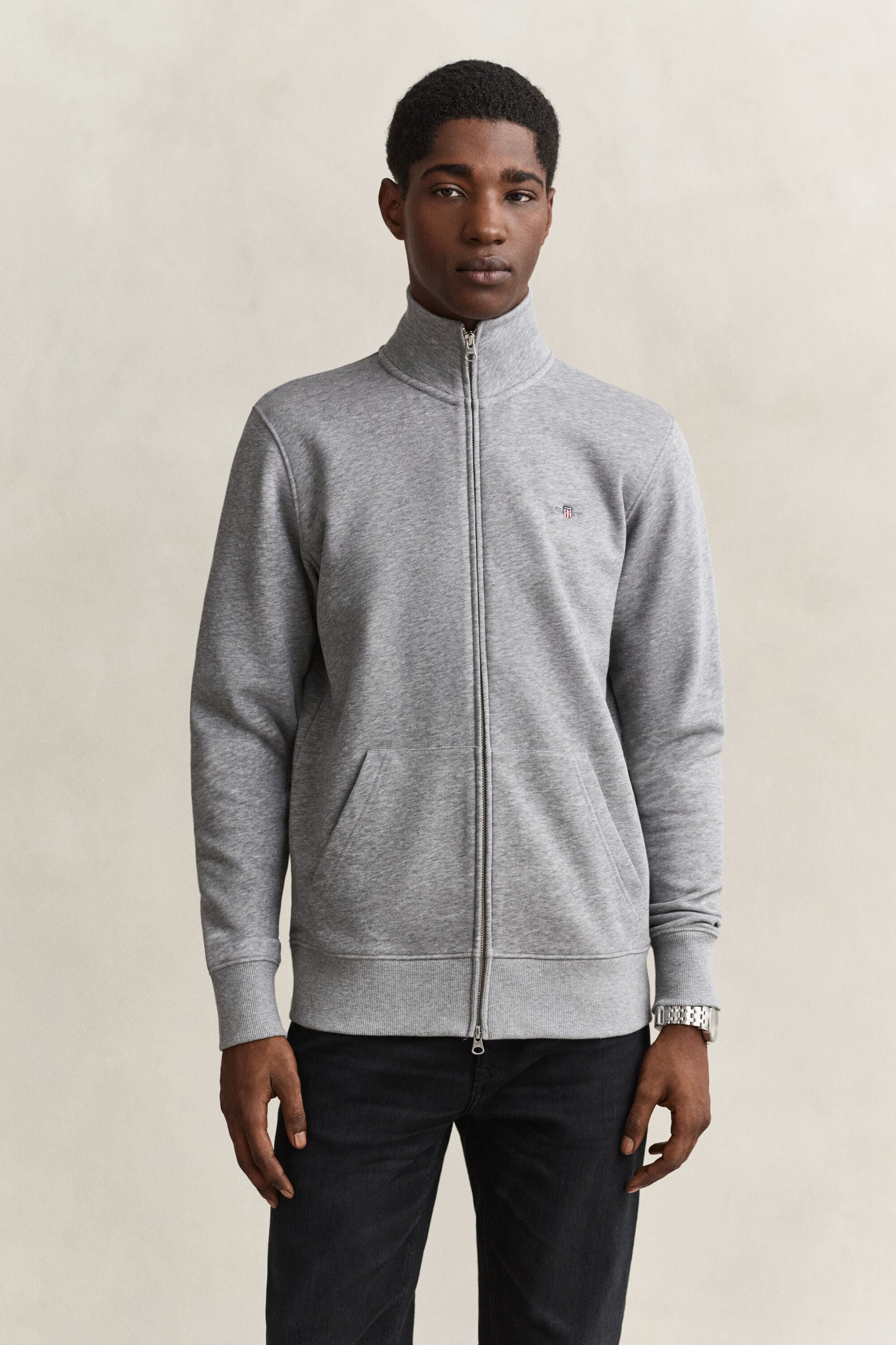 Felpa Shield con zip