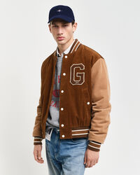 GANT Varsity Jacket in velluto a coste