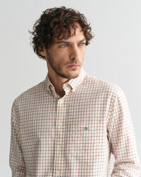 Camicia in twill tattersall regular fit
