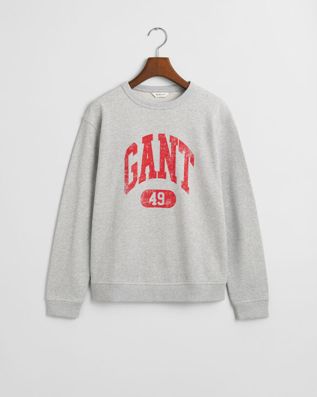 Felpa con stampa GANT 49 Arch Teens