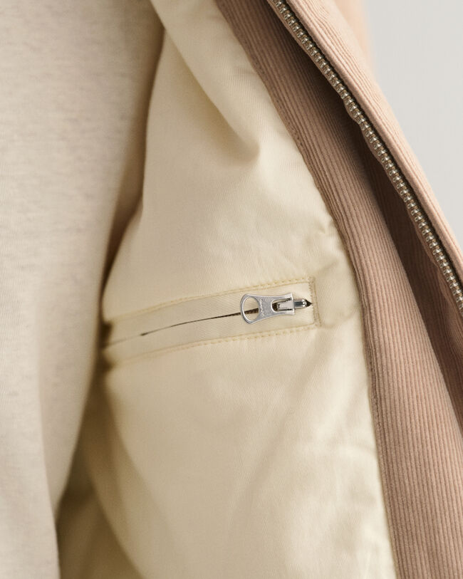 Giacca Windcheater in velluto a coste