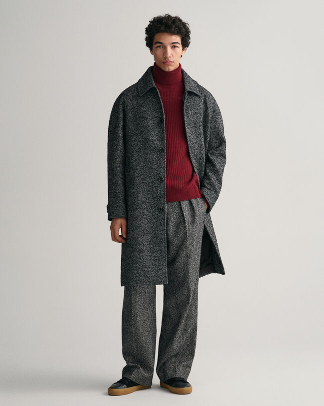 Maglia a collo alto testurizzata