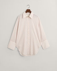 Camicia a righe con polsini ampi relaxed fit
