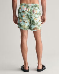Hawaiian Print Swim Shorts