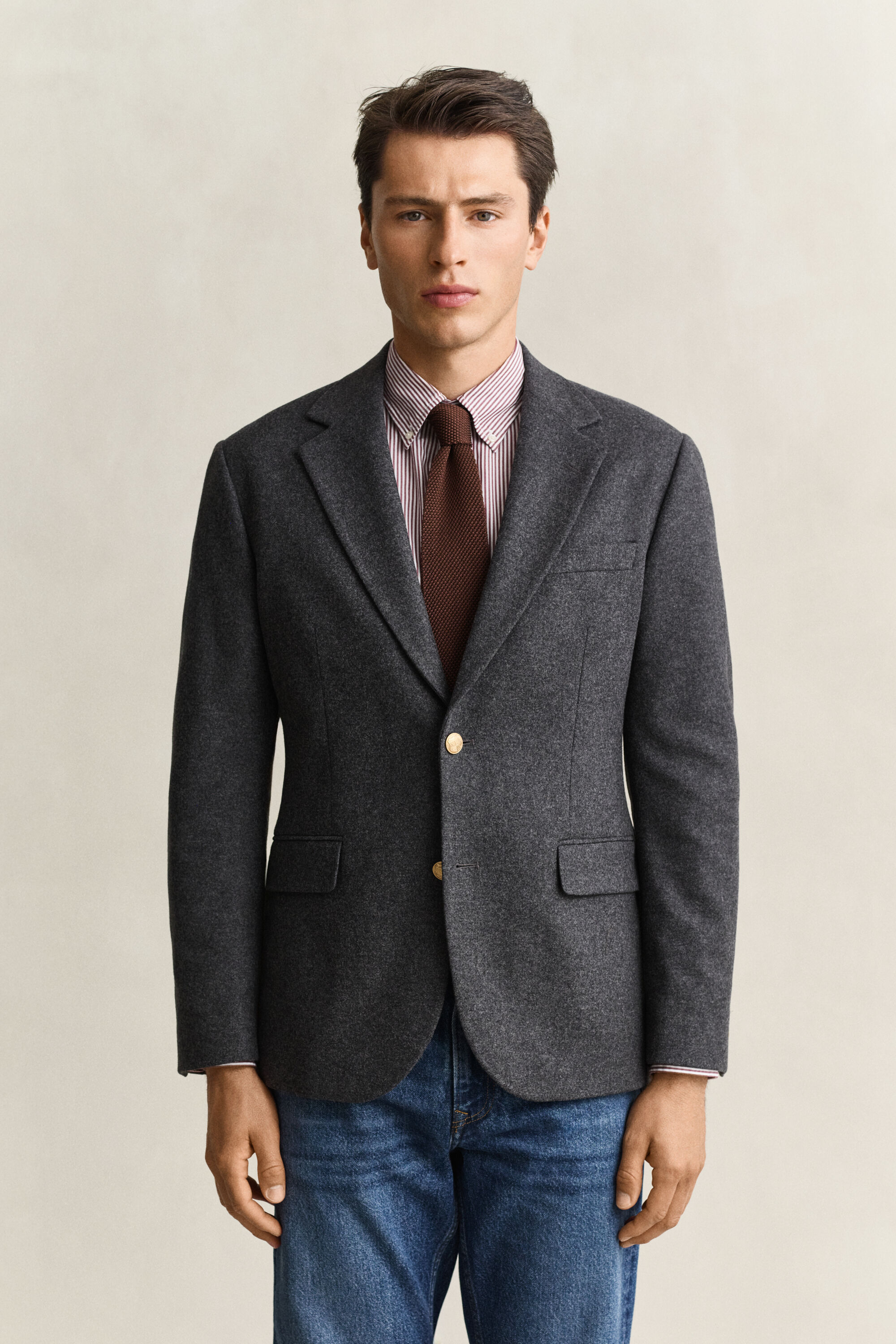 Blazer Club Classic in flanella di lana