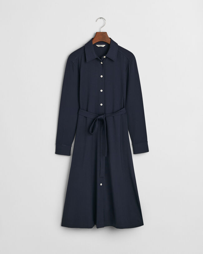 Abito chemisier in jersey