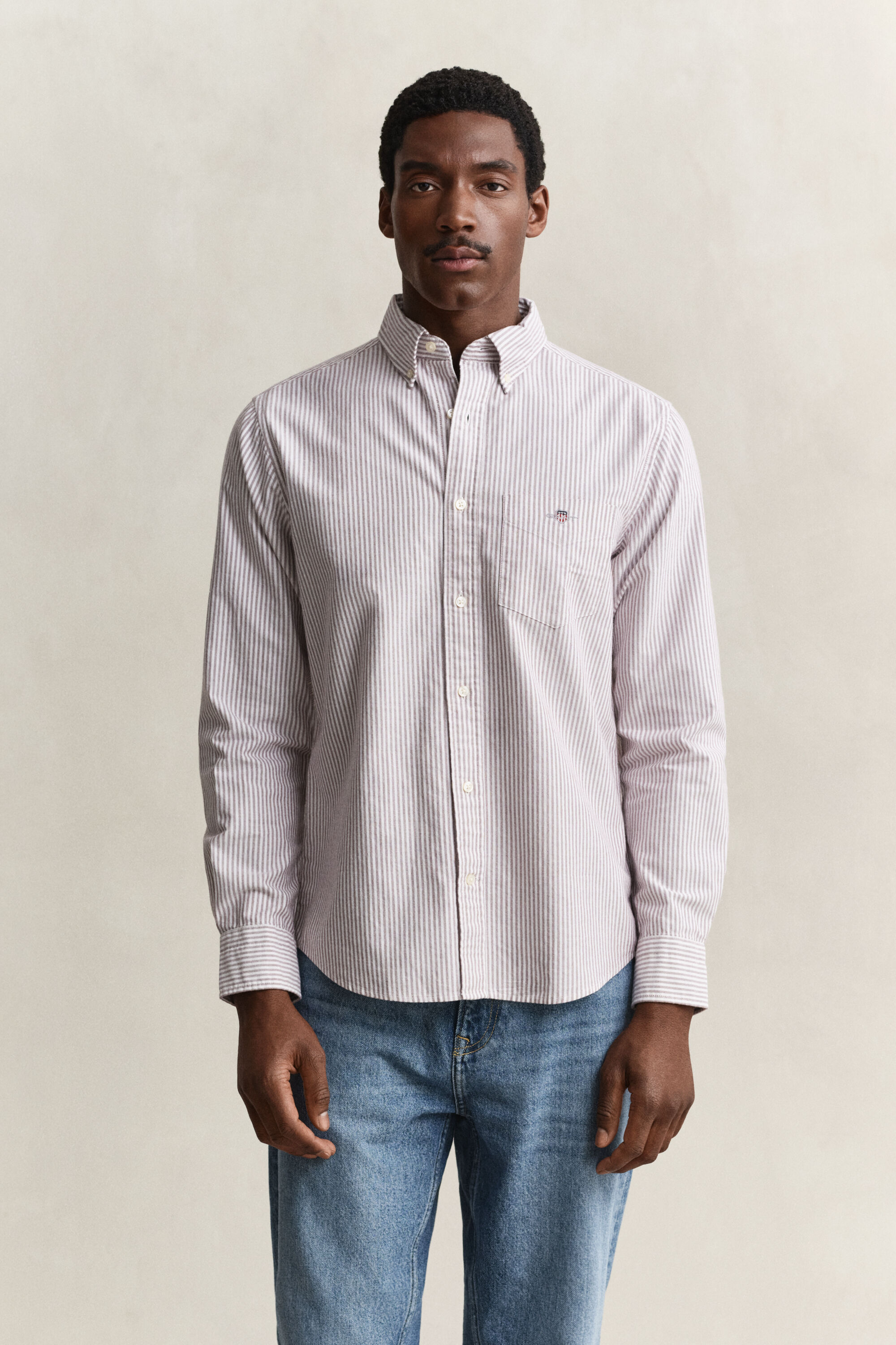 Camicia Oxford a righe Classic regular