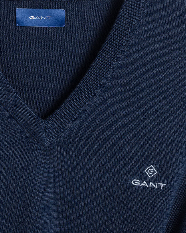 Maglia Classic in cotone con scollo a V