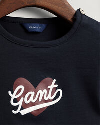 T-shirt Heart Script girls