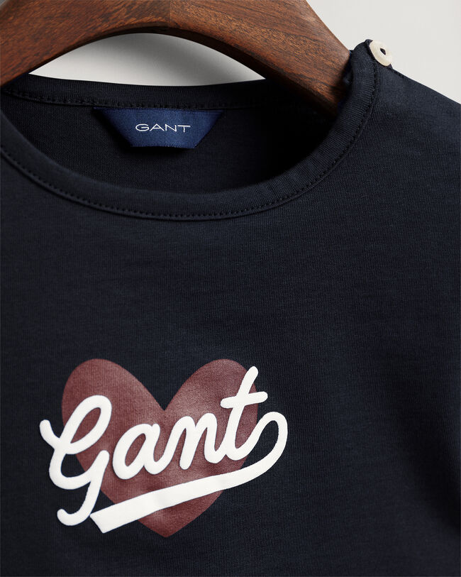 T-shirt Heart Script girls