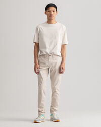 Pantaloni chino Hallden in twill slim fit