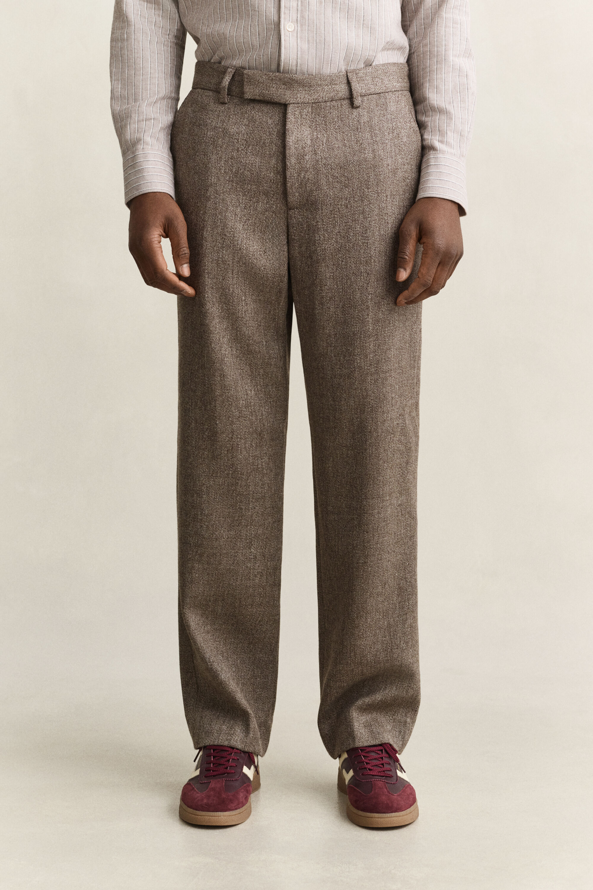 Pantaloni in lana mélange