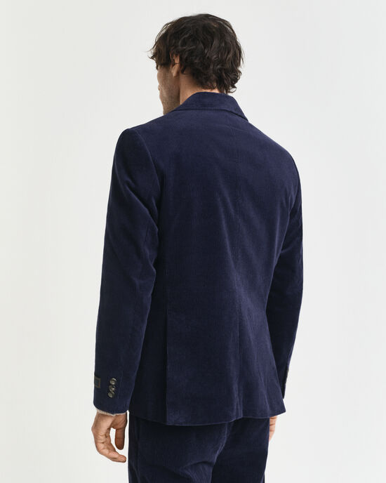 Blazer in velluto a coste regular fit