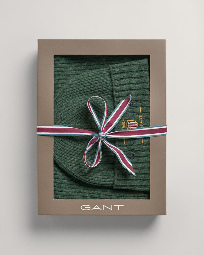 Confezione regalo sciarpa e berretto