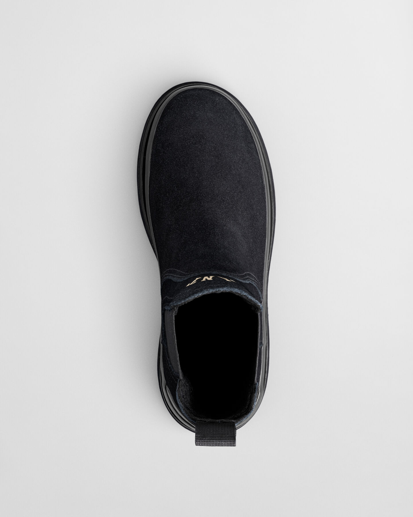 Stivaletti Wintly spessi stile Chelsea in camoscio