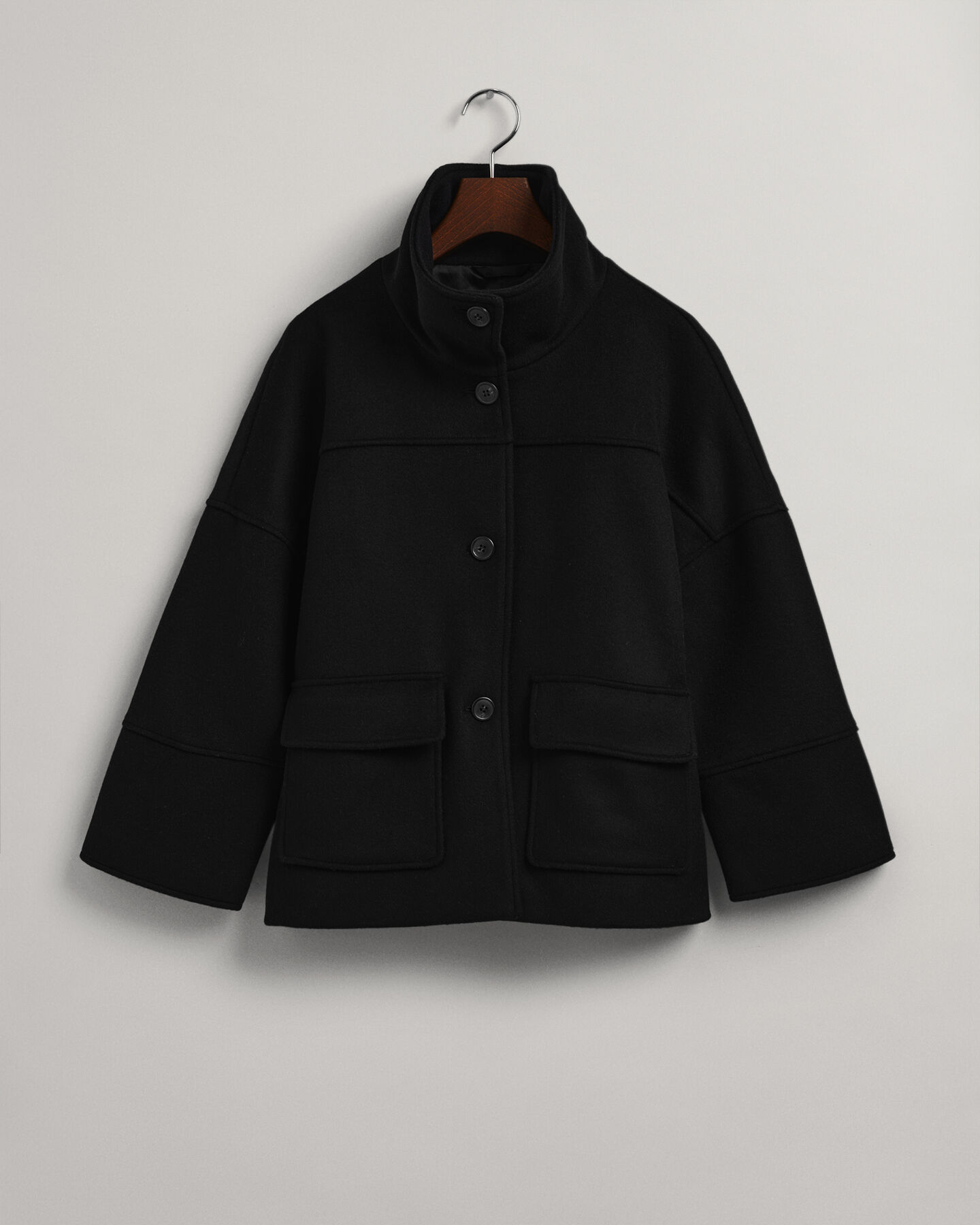 Giacca corta in misto lana