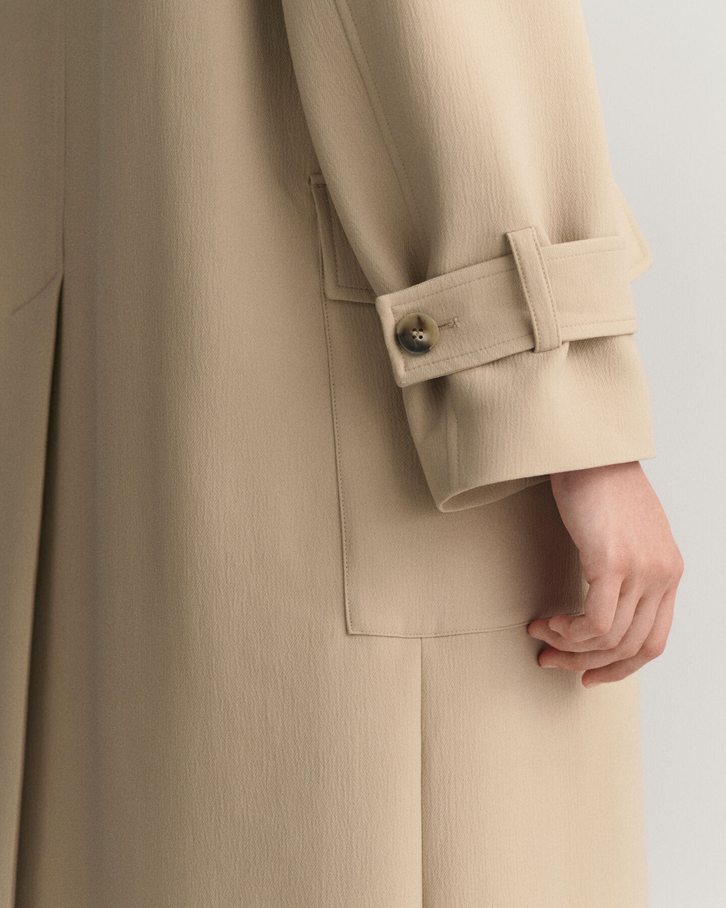 Cappotto oversize Fluid