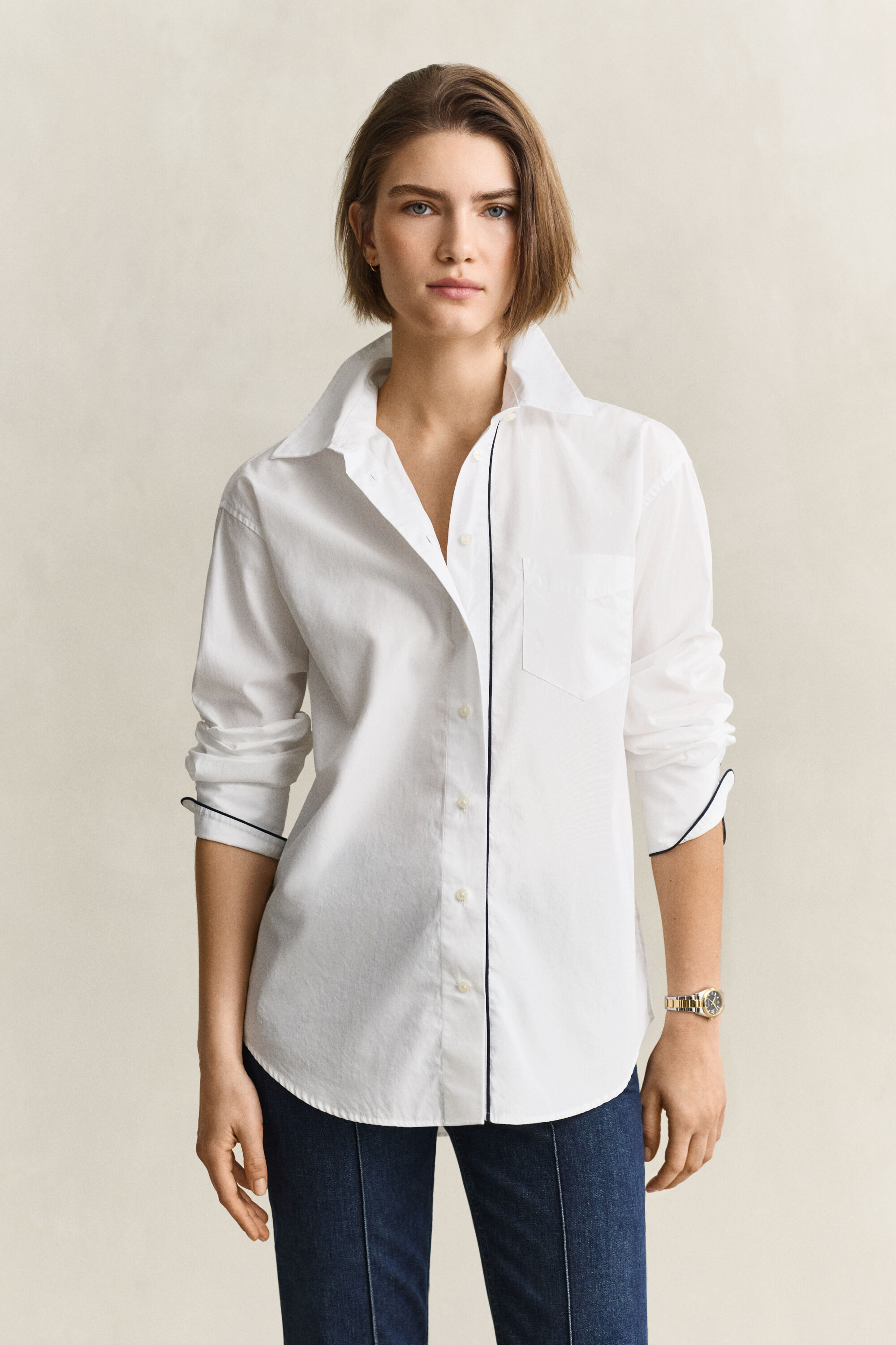Camicia con bordino
