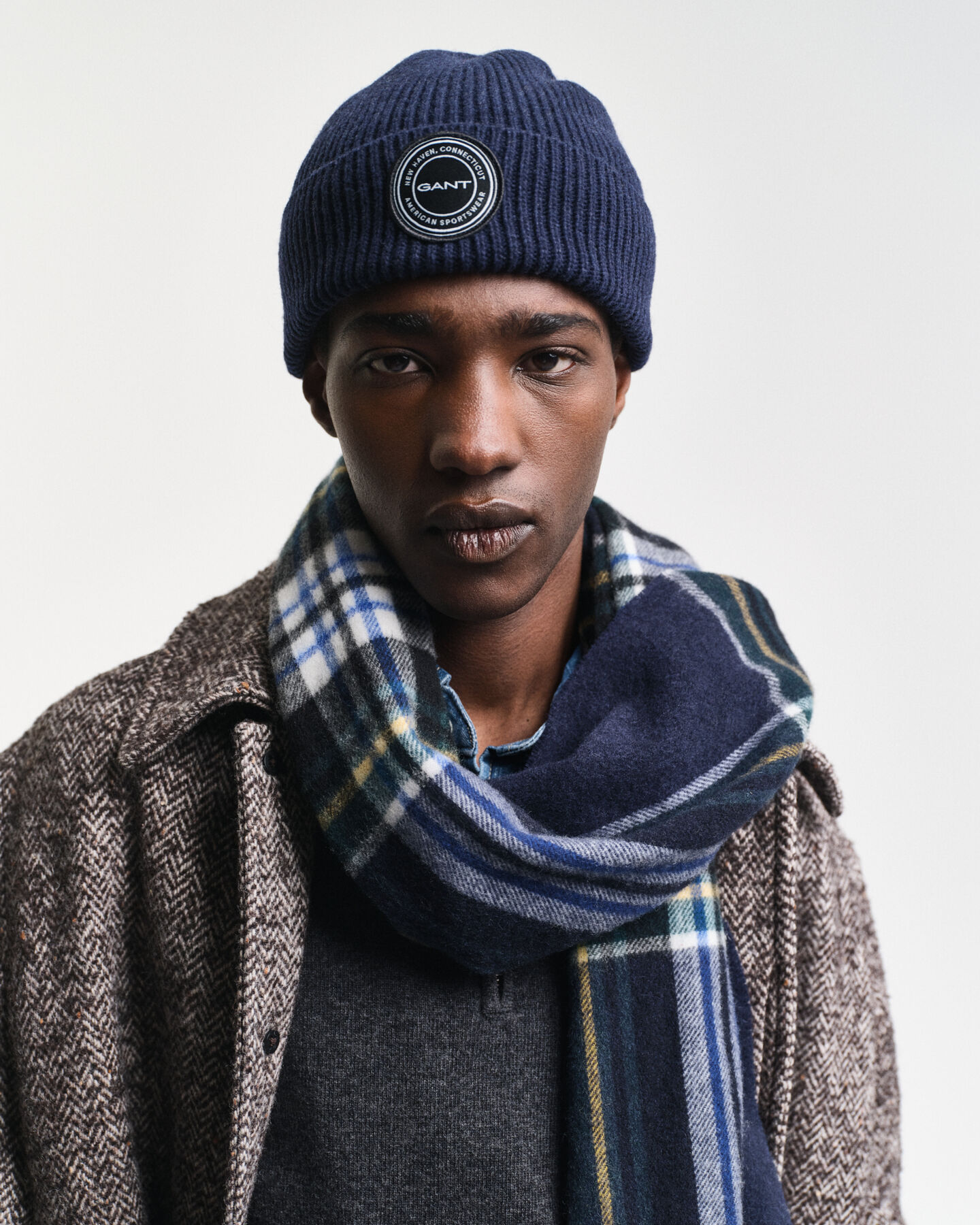 Berretto in lana lavorato a maglia