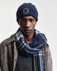 Berretto in lana lavorato a maglia