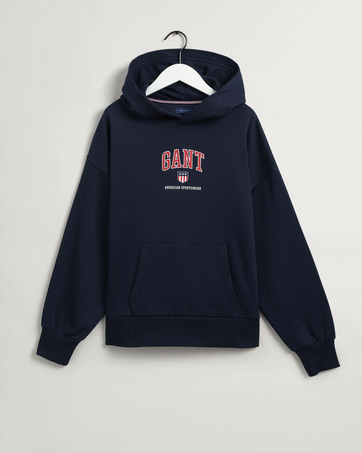 Felpa Retro Shield con cappuccio teens