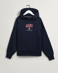 Felpa Retro Shield con cappuccio teens