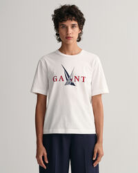 T-shirt con stampa Sail