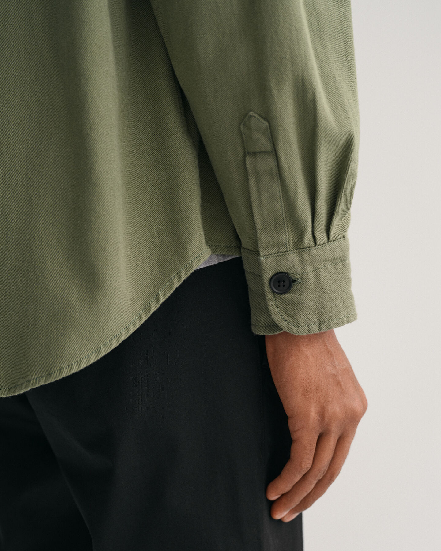 Camicia giacca Heavy in twill