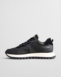 Sneakers Caffay in camoscio e raso