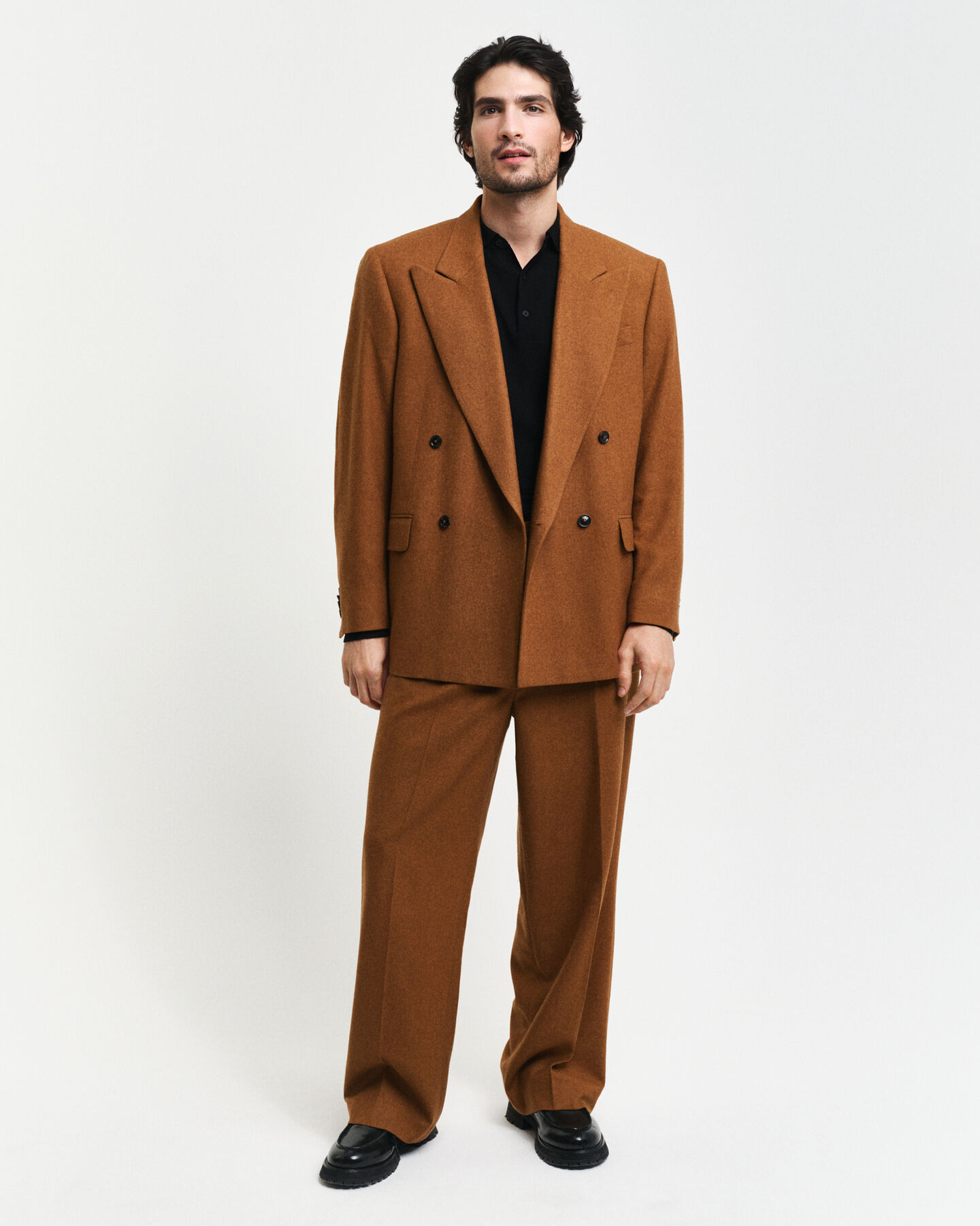 Polo in finissima lana merino