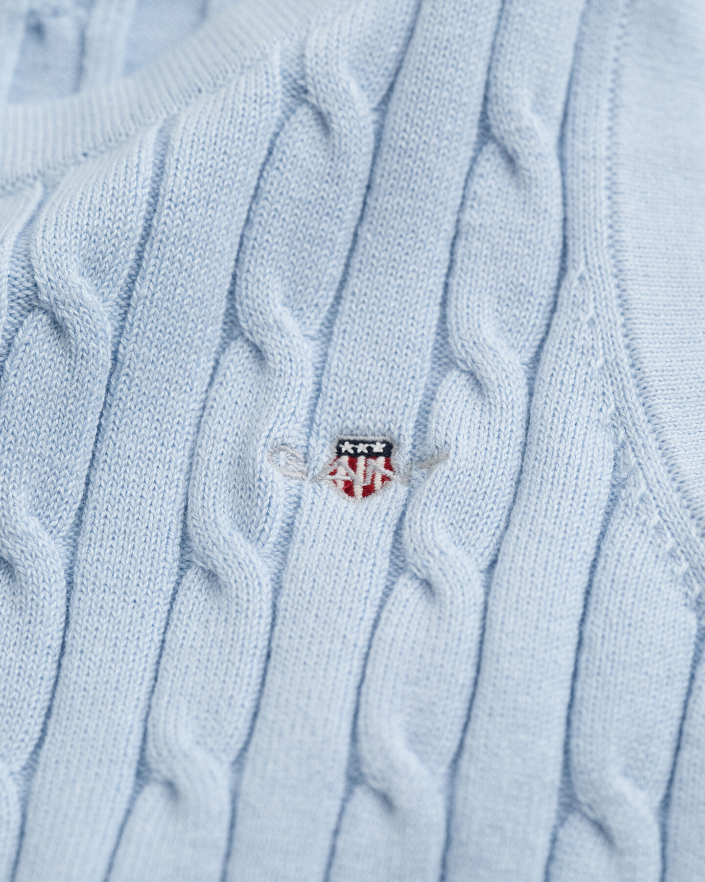 Canotta in cotone elasticizzato a trecce