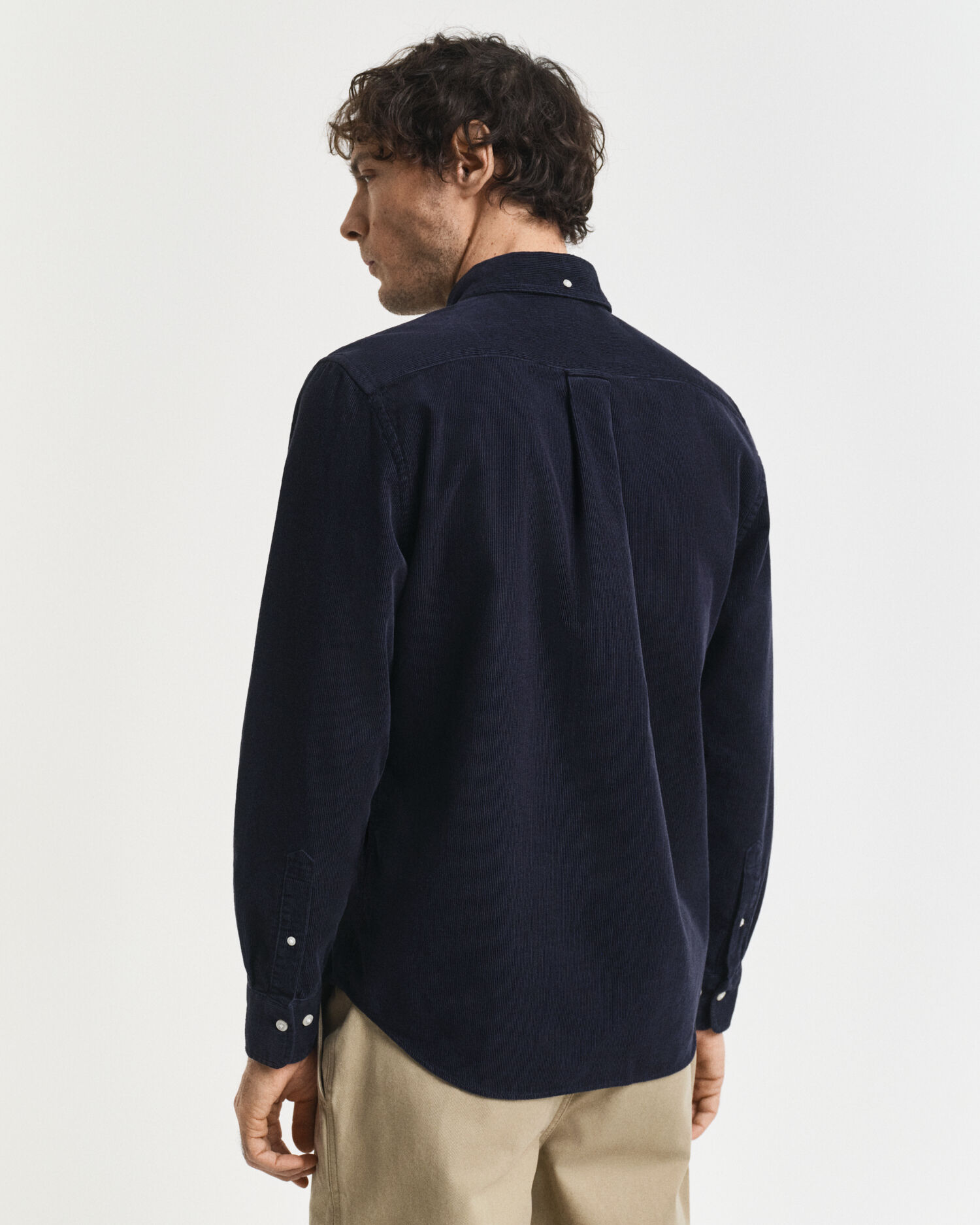 Camicia in velluto a coste regular fit