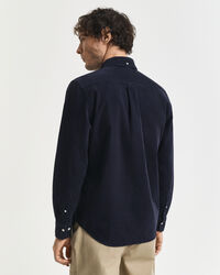 Camicia in velluto a coste regular fit