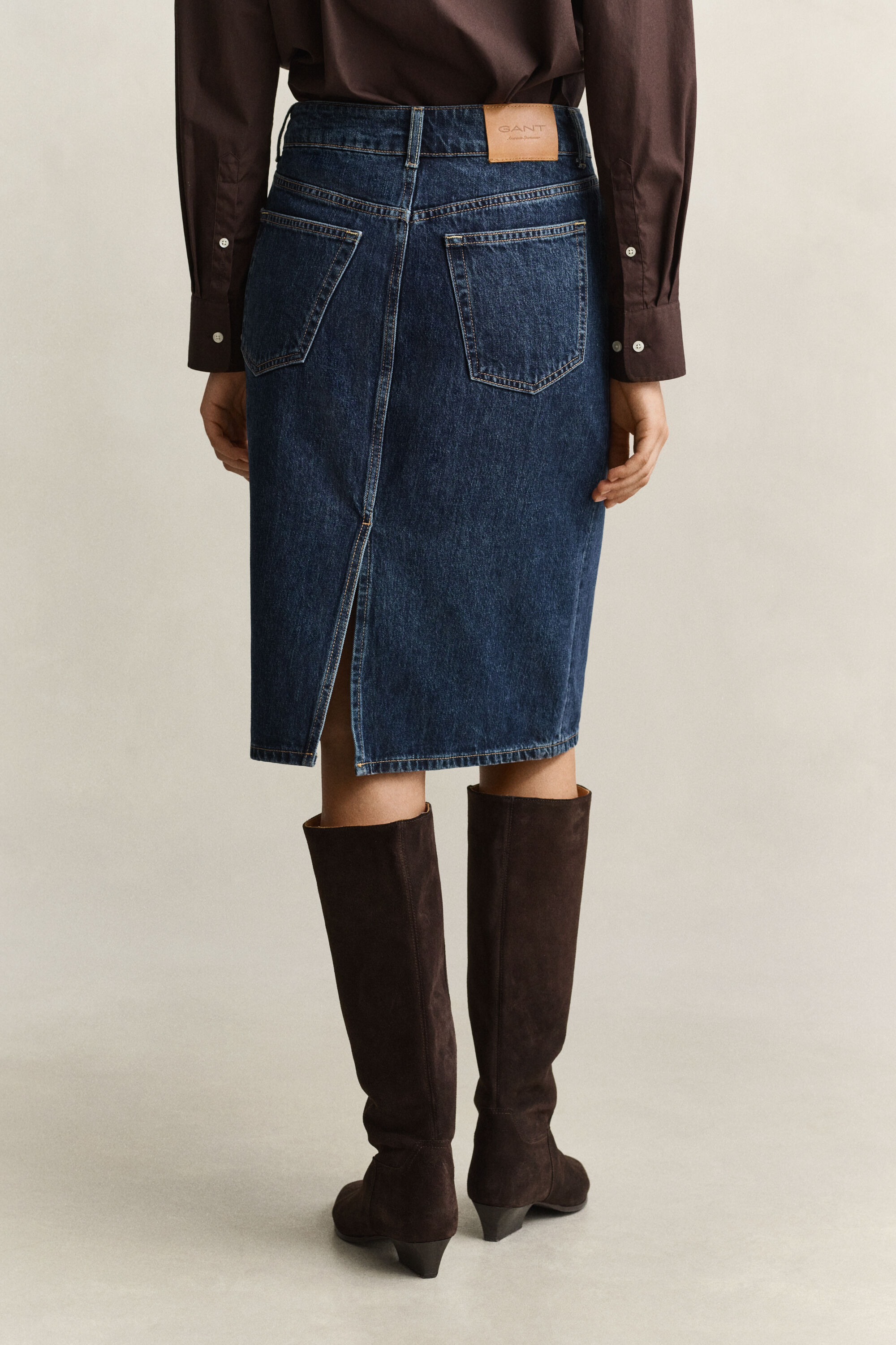 Gonna in denim