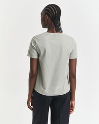 T-shirt Shield con scollo a V