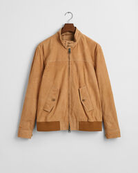 Giacca Harrington scamosciata