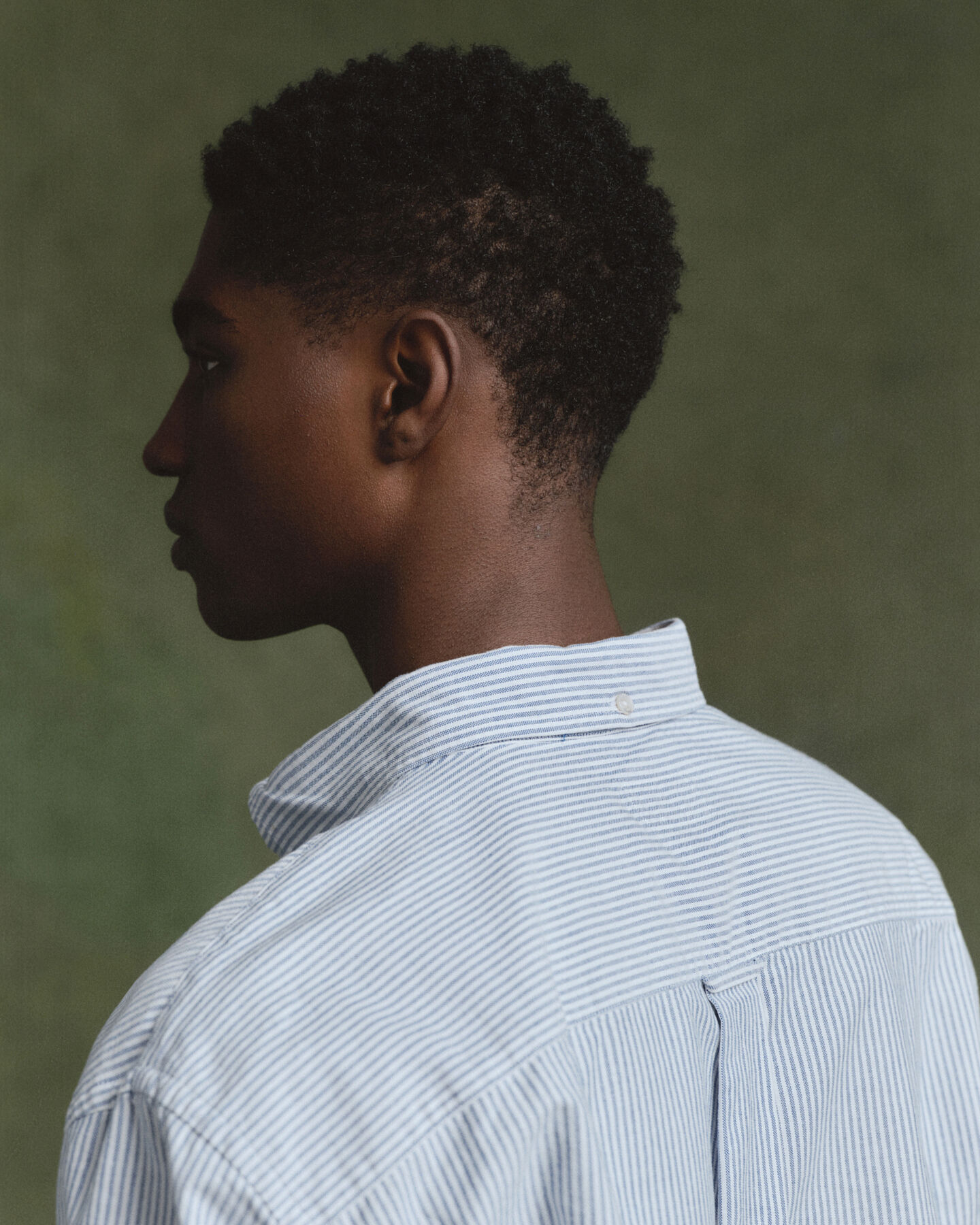 Camicia Oxford US a righe Banker relaxed fit