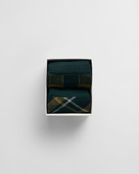 Confezione regalo da 2 paia di calzini a quadri