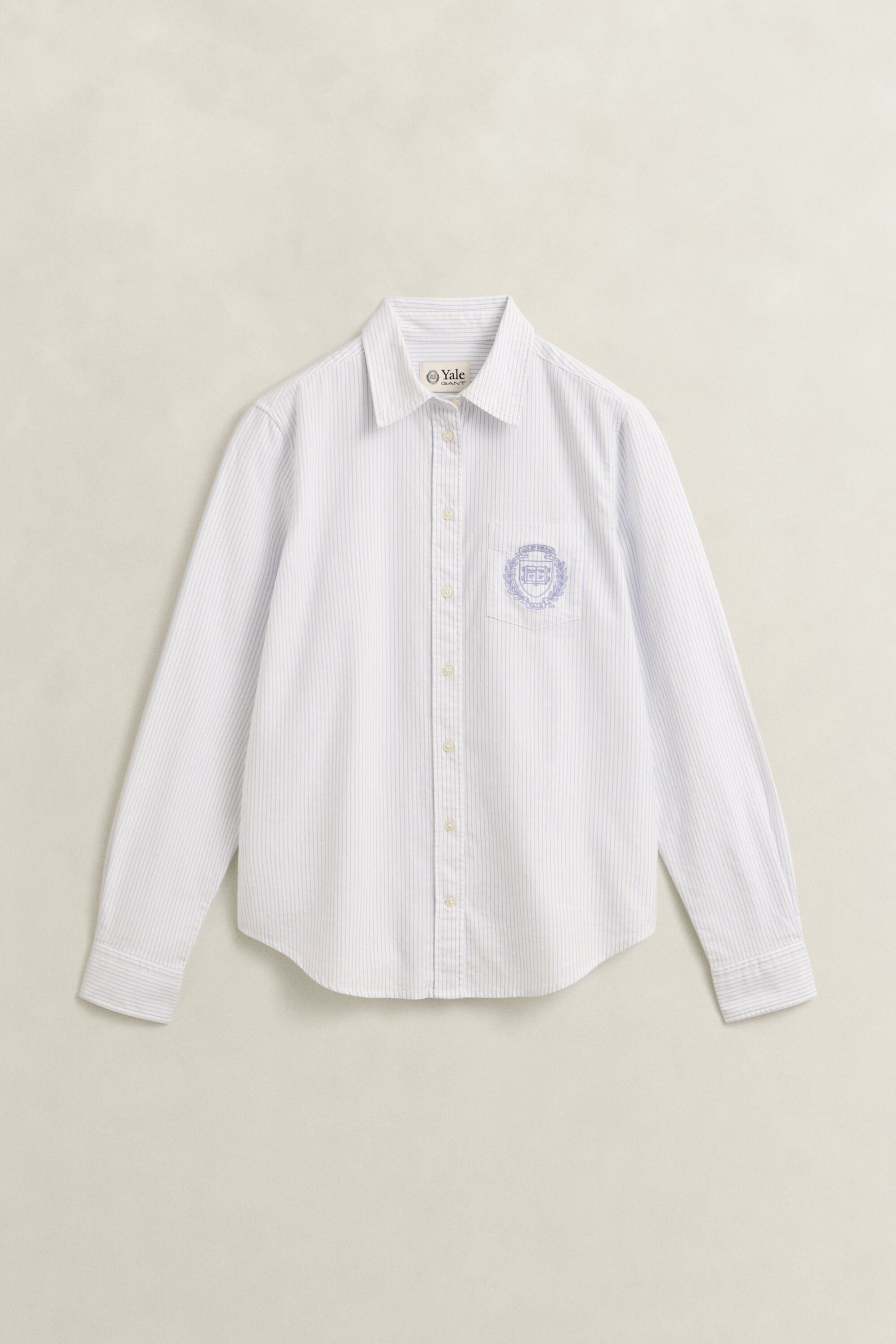 Camicia Oxford a righe Gant x Yale