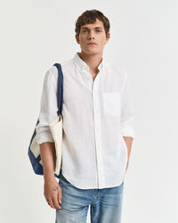 Camicia di lino regular fit