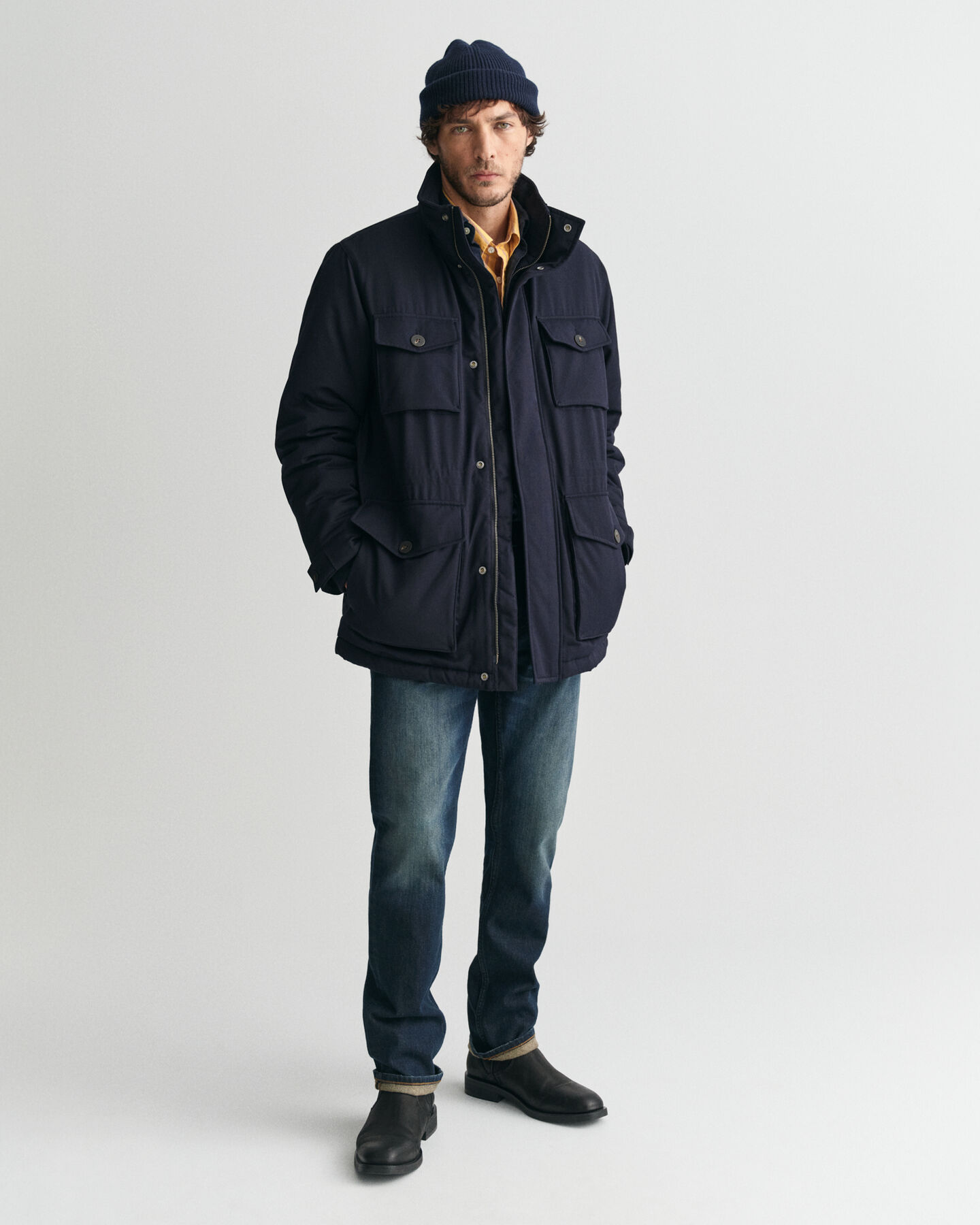 Field Jacket in flanella