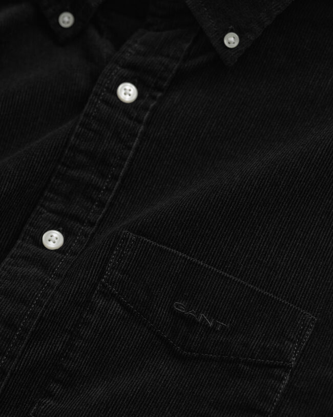 Camicia in velluto a coste regular fit