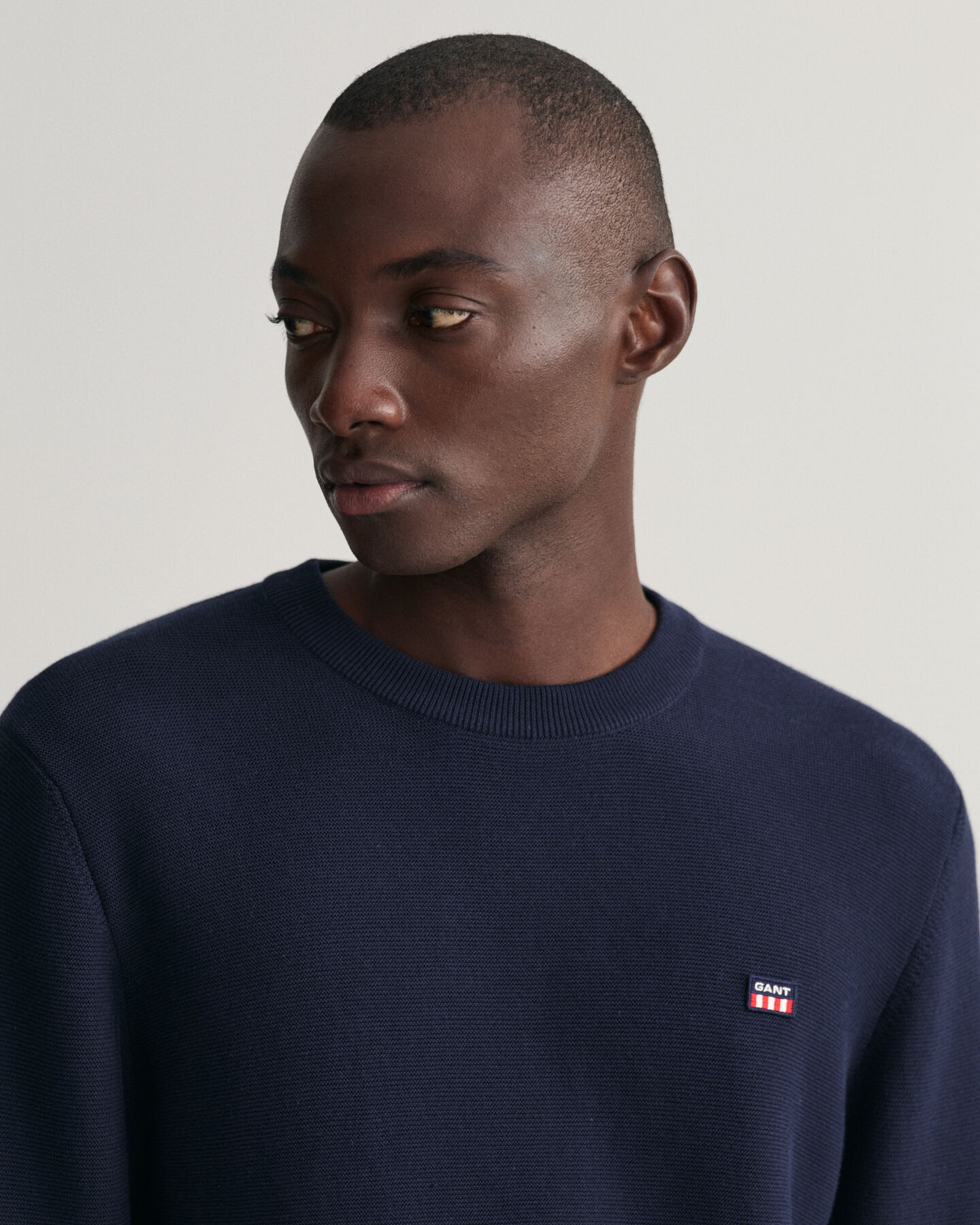 Maglia girocollo Light Texture