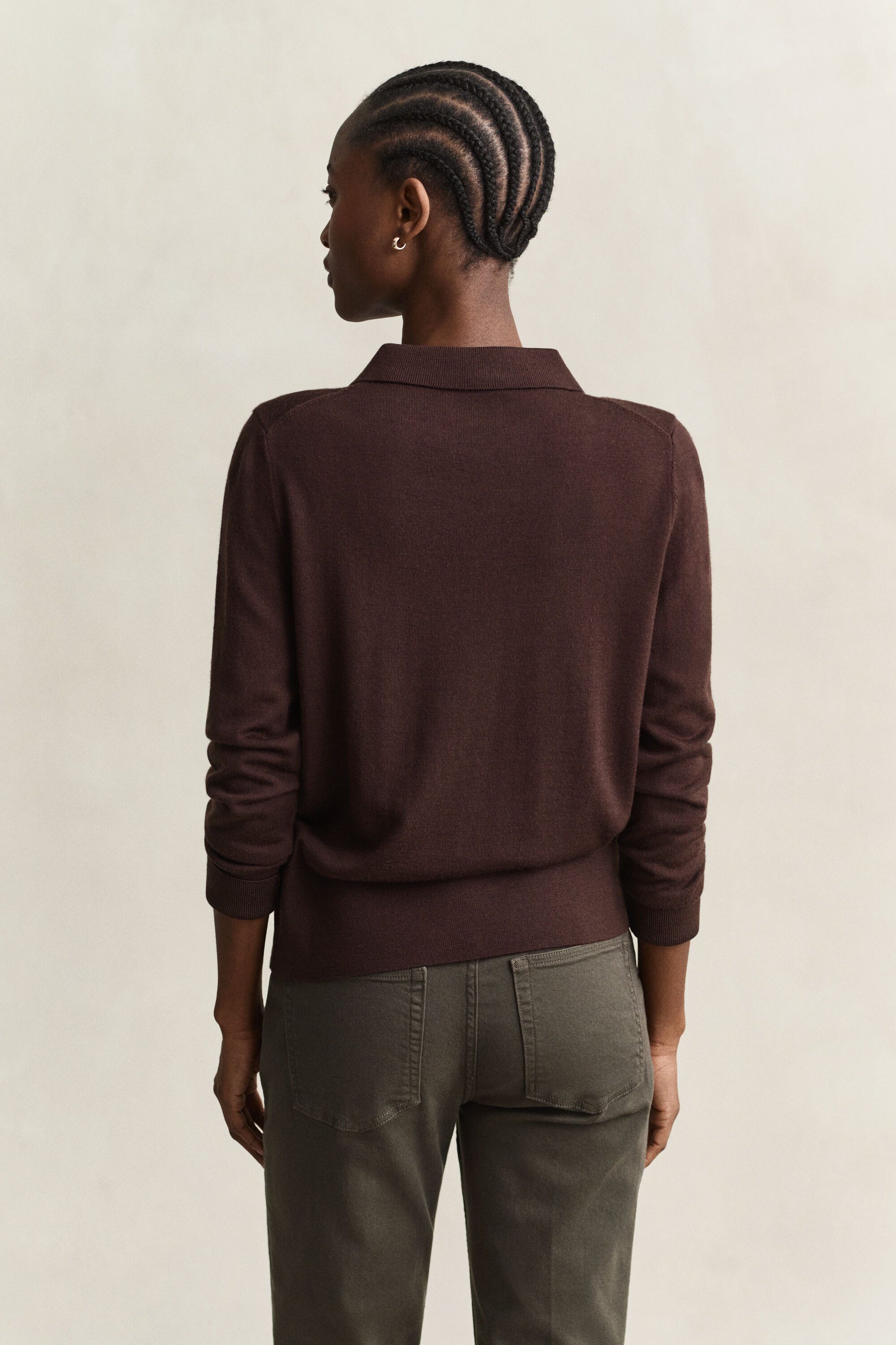 Cardigan in lana merino extra fine