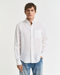 Camicia di lino regular fit