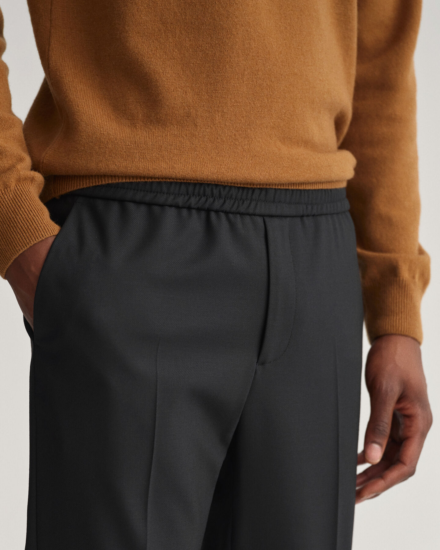 Joggers Hallden in twill slim fit