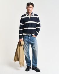 Heavy Rugger a righe tinta in filo