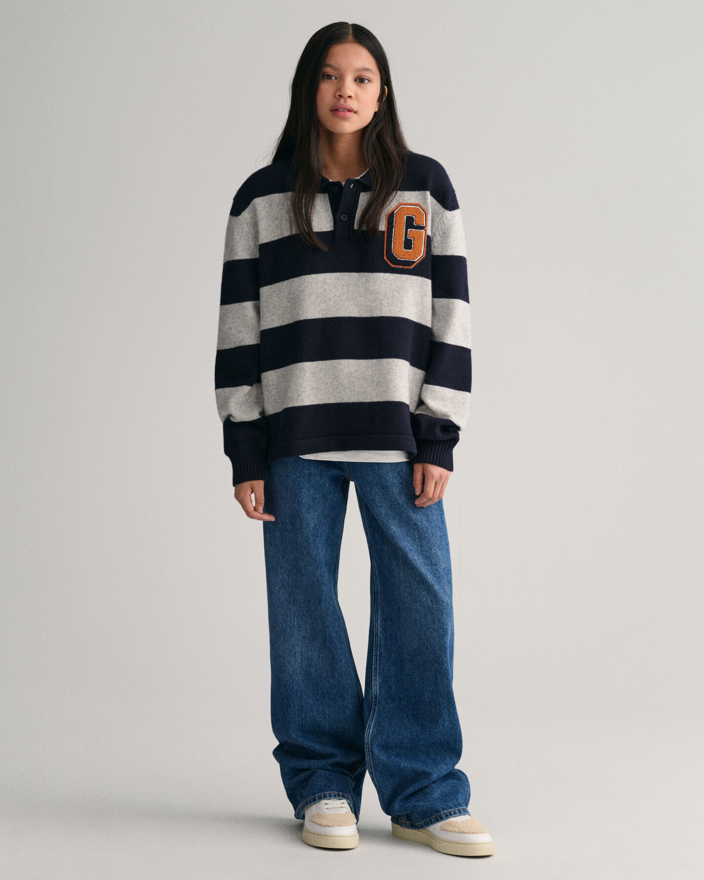 Jeans gamba larga teen girls