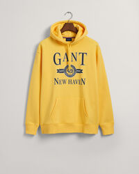 Felpa con cappuccio Retro Crest