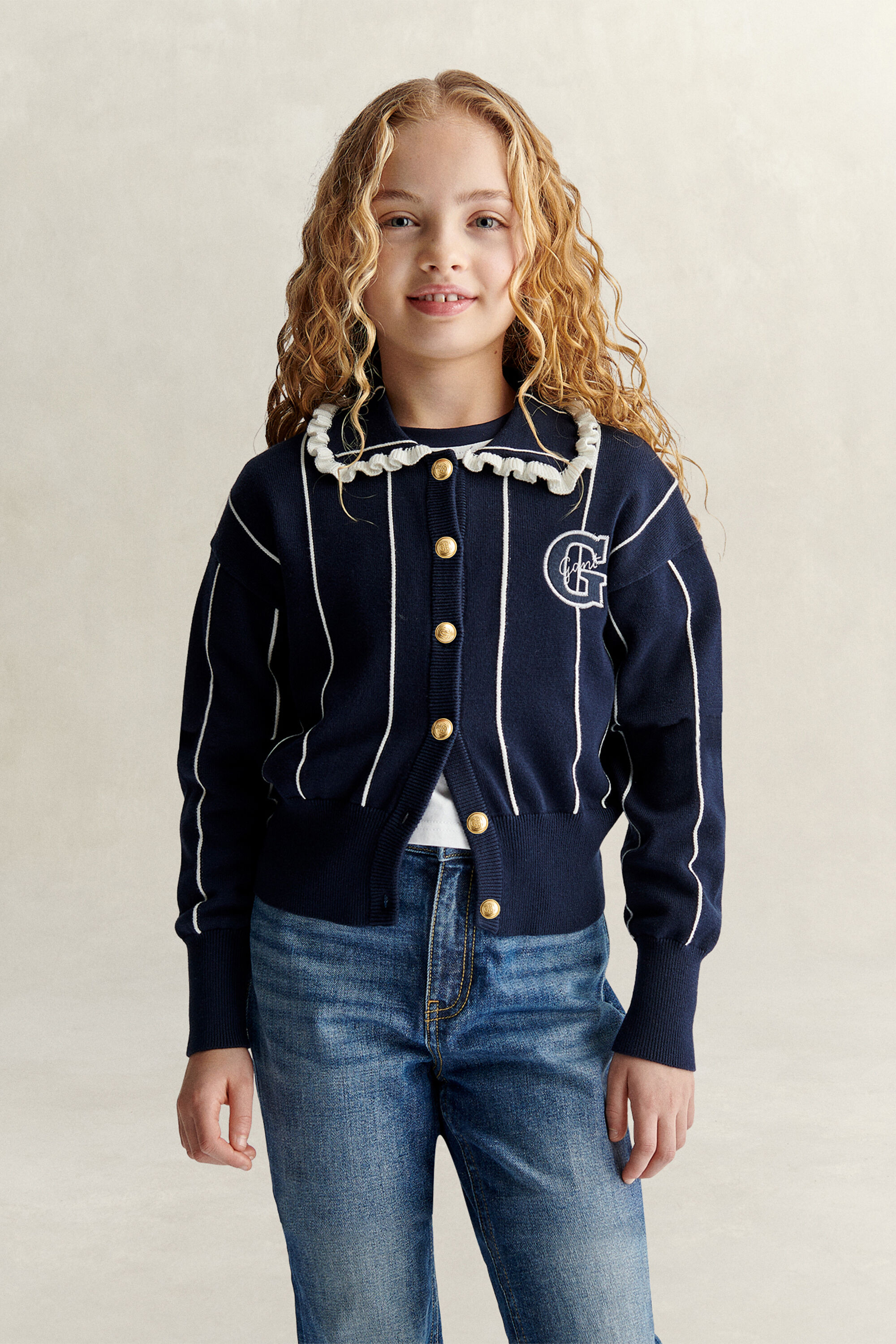 Cardigan a righe Teen Girls